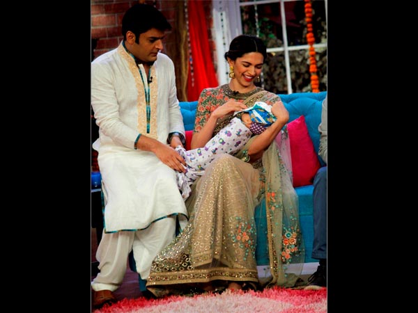 Deepika With The Baby