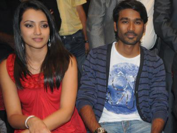 Trisha And Dhanush Together