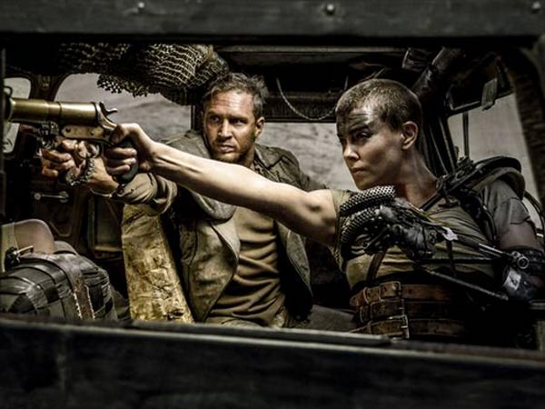 Tom Hardy and Charlize Theron