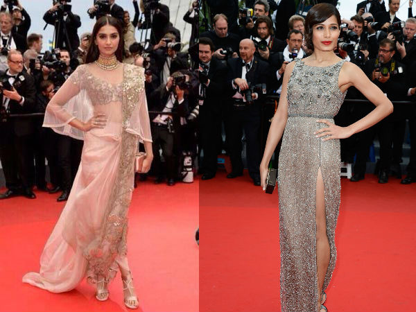 Sonam Kapoor and Freida Pinto