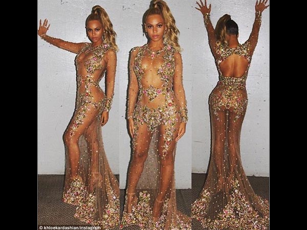 Khloe Kardashian Copies Beyonce's Met Gala's Booty Pose On Instagram