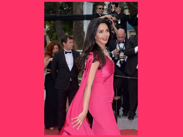 Mallika In Designer Gown