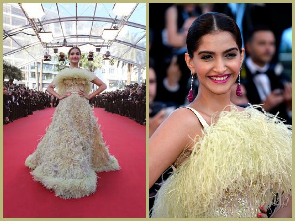 Sonam On Red Carpet