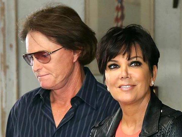 Kris and Bruce Jenner