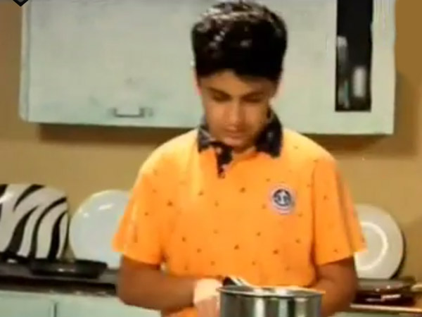 Aditya In Kitchen