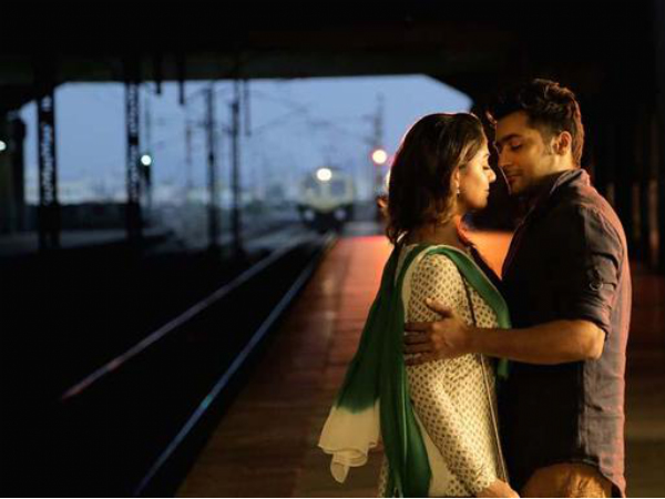 Suriya With Nayantara