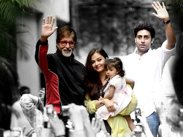 Amitabh Bachchan With Family