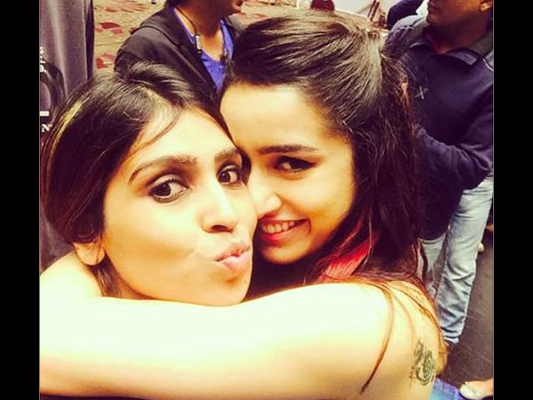 Shraddha With A Friend