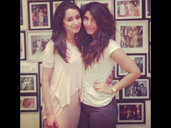 Shraddha With A Friend