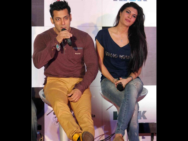 Bollywood Actors Salman And Jacqueline