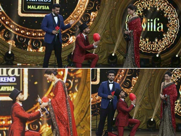 Ranveer Proposing Deepika