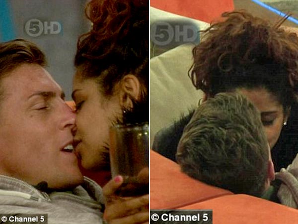 Marc O'Neill & Sam Kay Kiss & Make Out At Big Brother House!