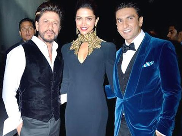 Ranveer, Deepika, Shahrukh Ranveer, Deepika, Shahrukh