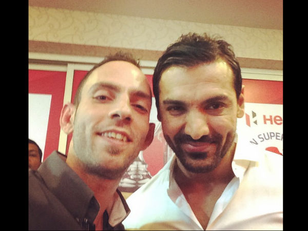 With John Abraham