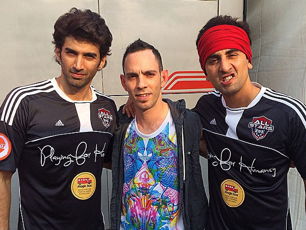 With Ranbir And Aditya