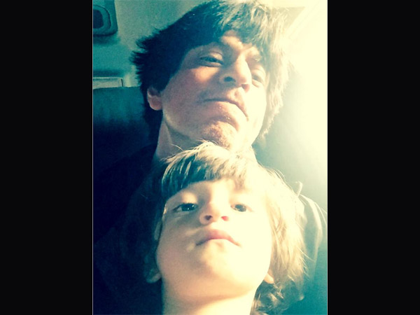 Shahrukh And AbRam