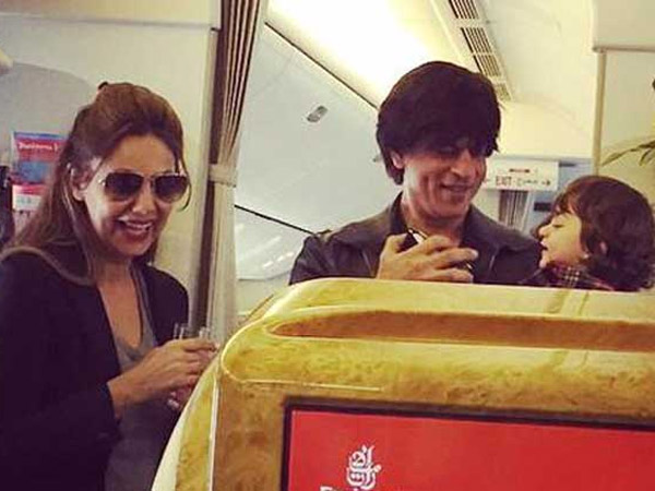 Shahrukh, Gauri And AbRam