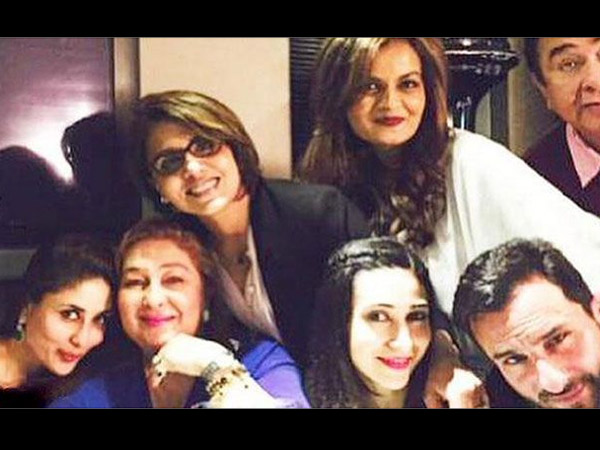 With Neetu Kapoor And Reema Jain