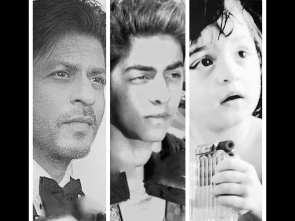 Shahrukh, Aryan, AbRam Shahrukh, Aryan, AbRam