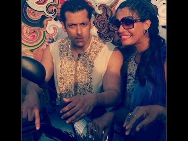 Sallu With A Fan