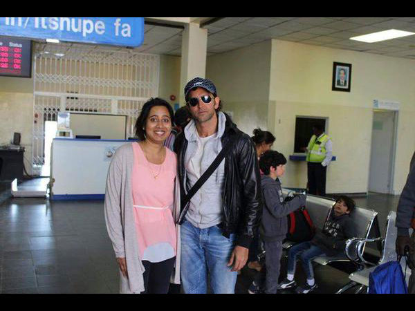 Hrithik In South Africa