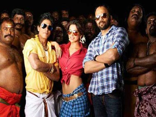 Shahrukh-Rohit-Deepika Shahrukh-Rohit-Deepika