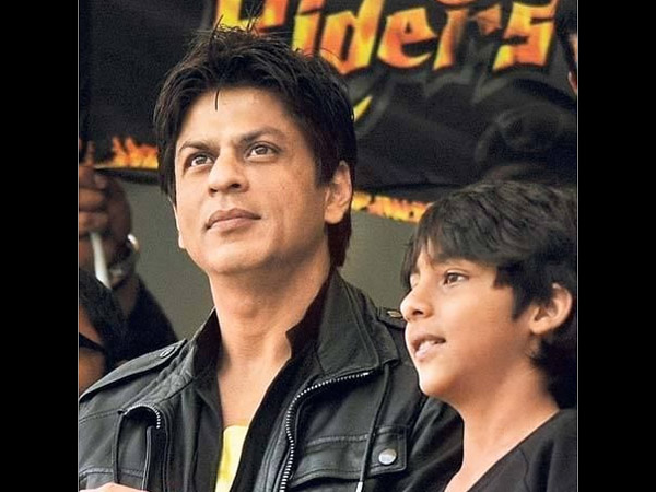 Aryan And Shahrukh Khan