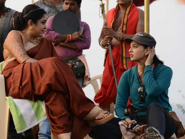 Anushka and Ramya Krishnan