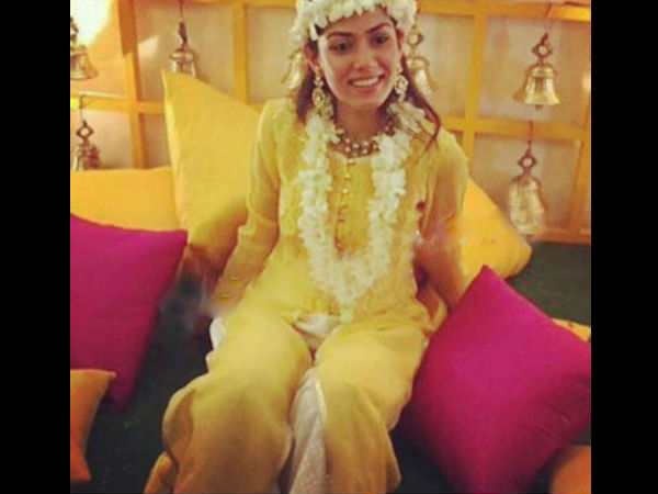 Mira At The Ceremony