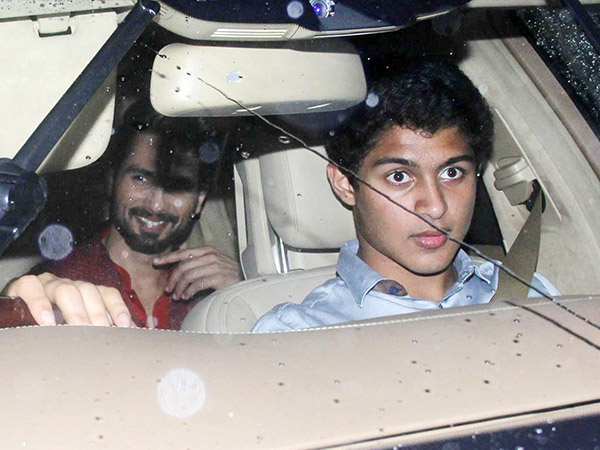 Shahid In Car Shahid In Car