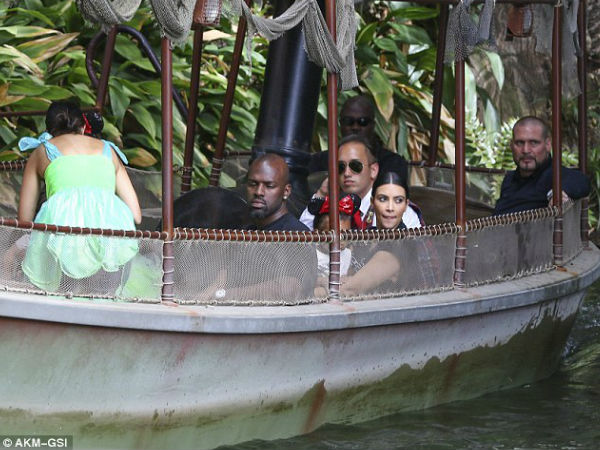 Kourtney Takes Penelope To Disneyland For 3rd Birthday With Kim & North West