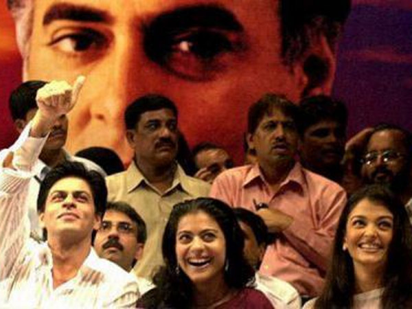 Shahrukh With Kajol And Aish