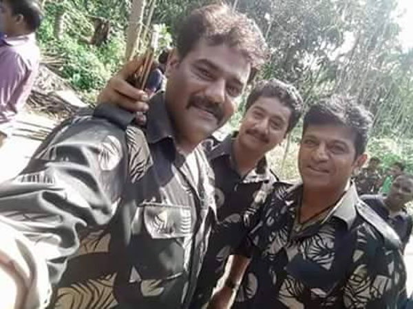 Rajesh, Shivanna And Sanchari Vijay 