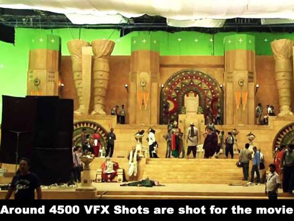 4500 VFX shots