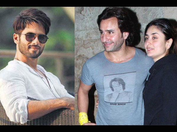 Shahid, Saif, Kareena Shahid, Saif, Kareena