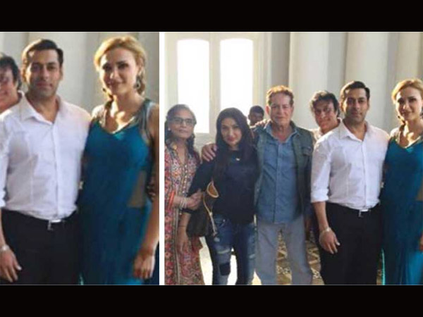 Iulia With Salman's Family