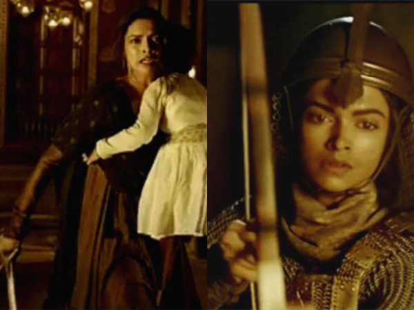 Deepika's Look As A Fierce Warrior