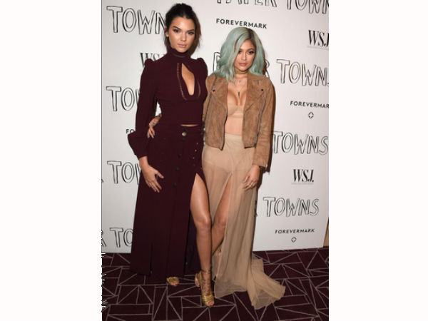 Kylie, Kendall Cara Delevingne Paper Towns Screening