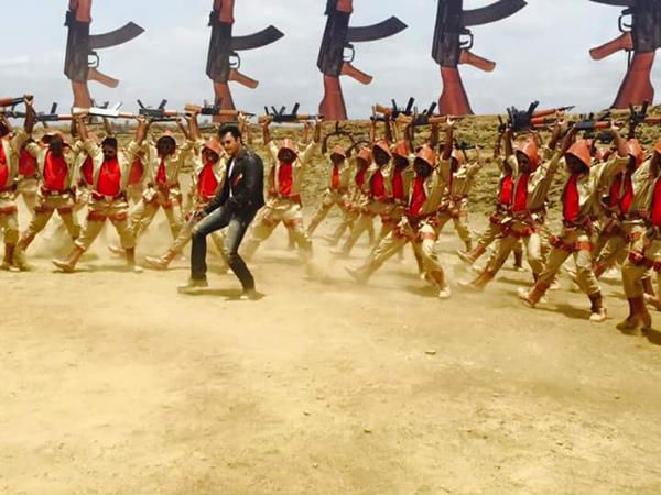 Darshan's Introduction Song Shooting! 