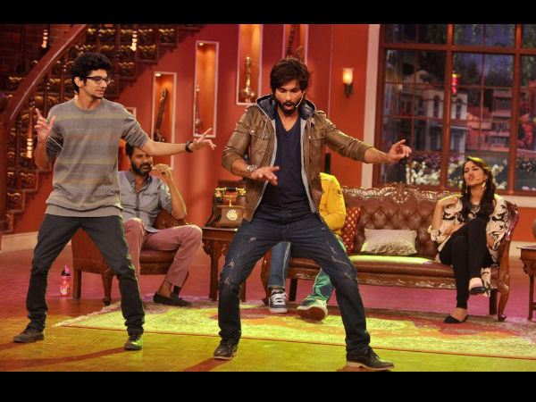 Shahid Kapoor At Comedy Night With Kapil