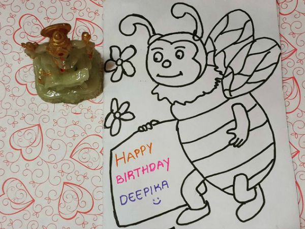 Birthday Girl Deepika Posted This Picture And Wrote On Instagram