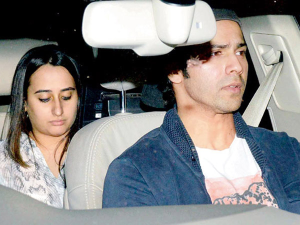 Varun Dhawan With Natasha Dalal 