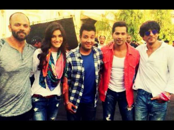 Kriti-Shahrukh-Varun-Rohit