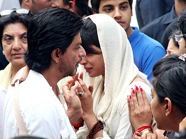 At Priyanka's Father's Demise