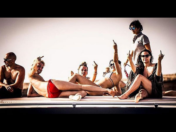 Rita Ora Flaunts Her Bikini Body At Ibiza