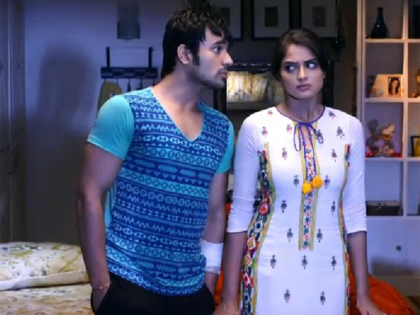 Abheer In Meher's Room