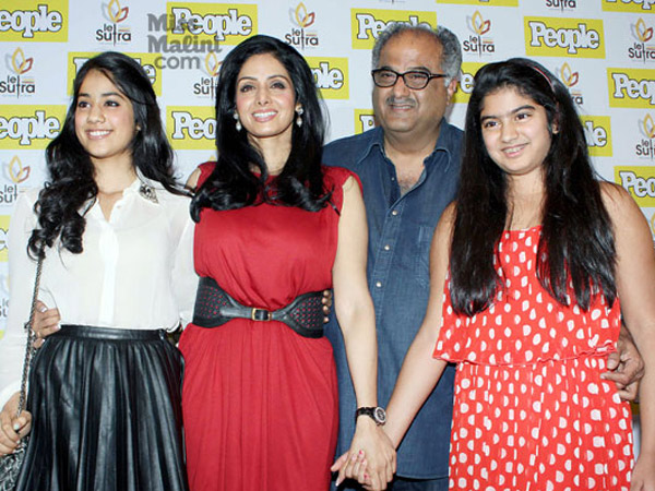 Sridevi's Family Sridevi's Family