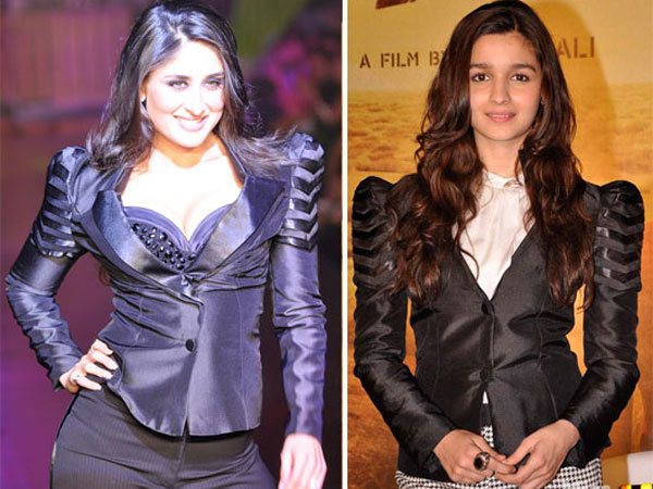 Alia-Kareena In Same Jacket 
