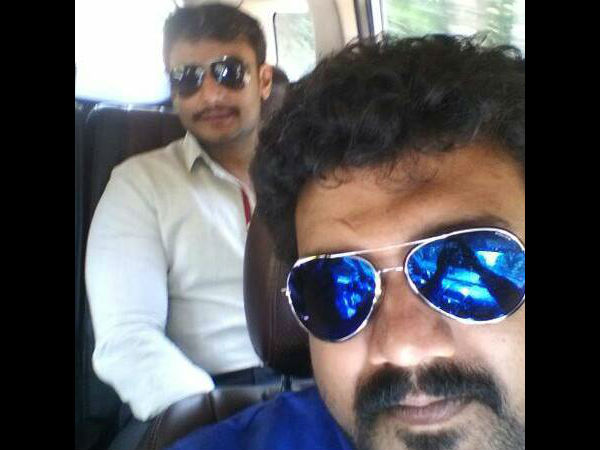 Srujan's Seflie With Box Office Sultan! 