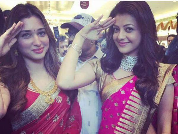 Tamannaah Kajal Tamannaah Kajal